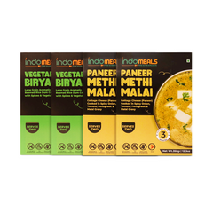 Veg Biryani Combo ( 2 Veg Biryani & 2 Paneer Methi Malai )
